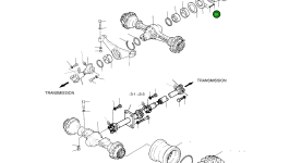 Болт M14X1.5X110 S0764161 Komatsu
