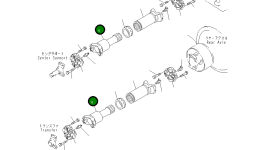 Вал 427-20-12732 Komatsu