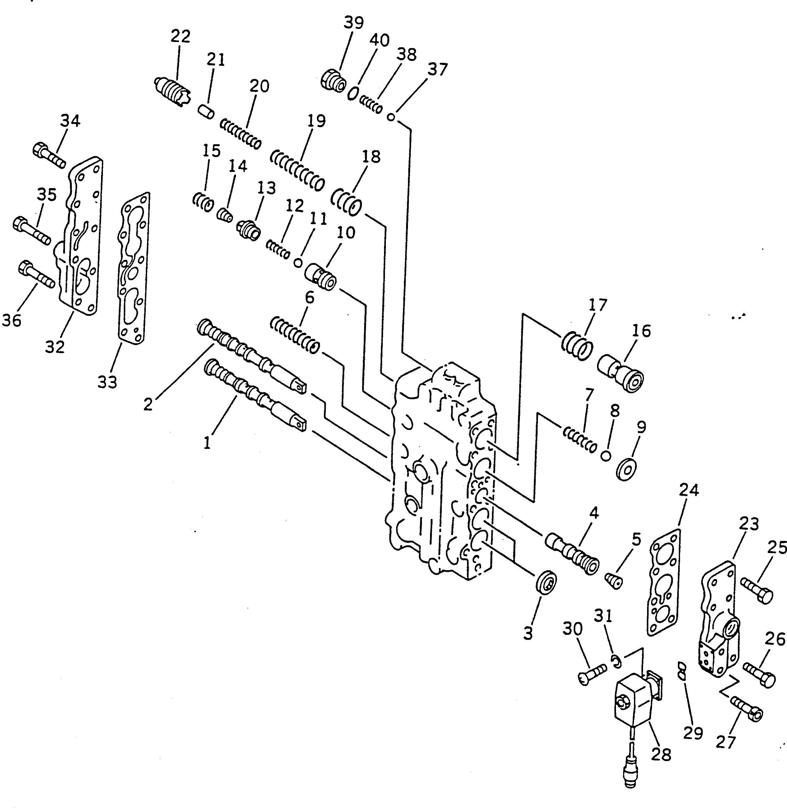 Вал 714-01-15281 Komatsu