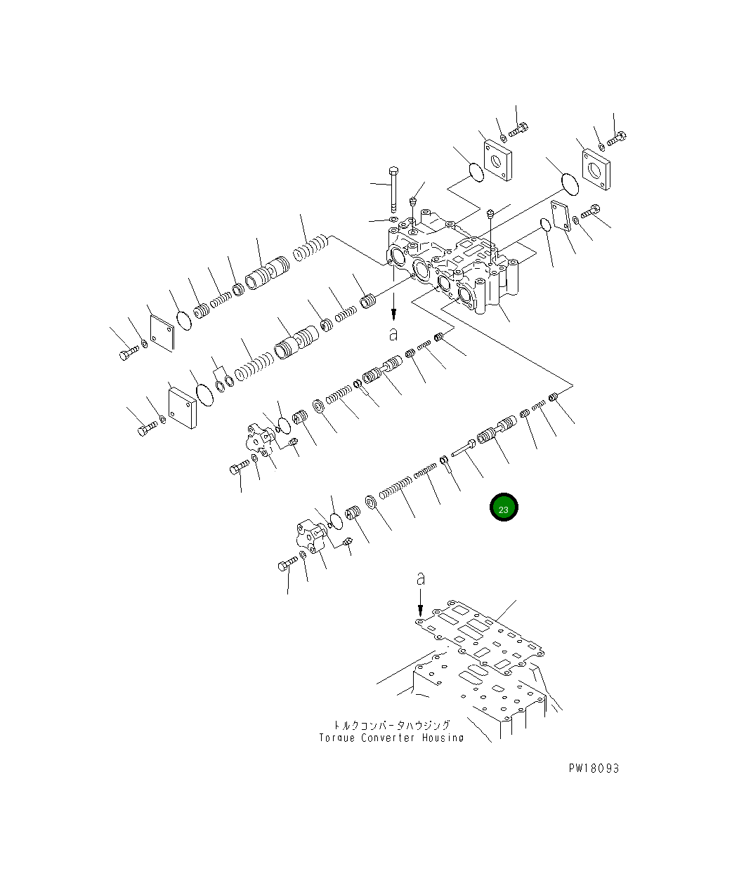 Вал 17M-13-26840 Komatsu