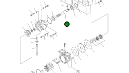 Вал KY15903-50550 Komatsu
