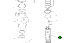 Вал 703-09-92720 Komatsu