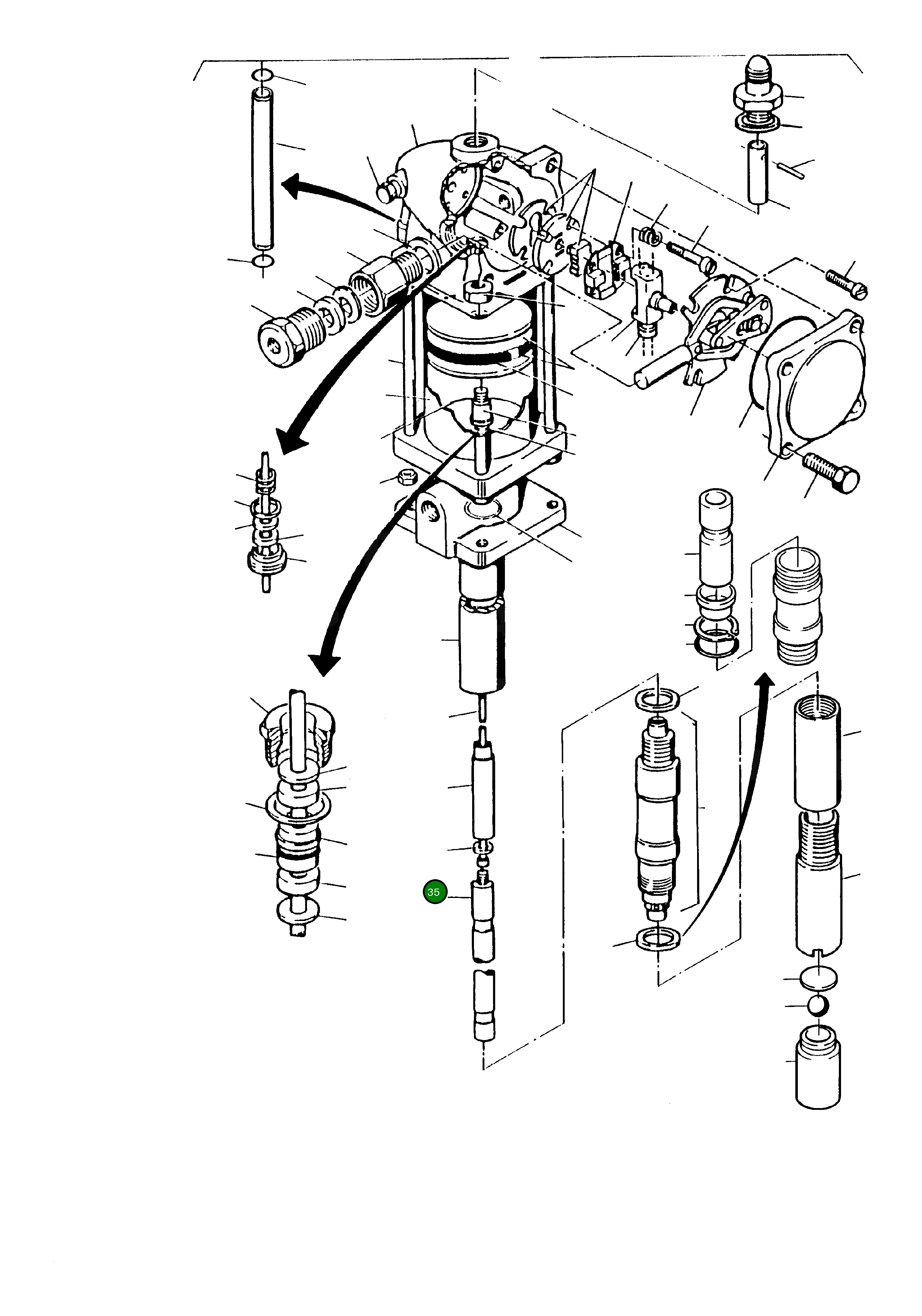 Адаптер 697 745 73 Komatsu