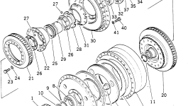 Вал 711-20-22510 Komatsu