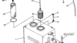 Бак 207-60-31113 Komatsu