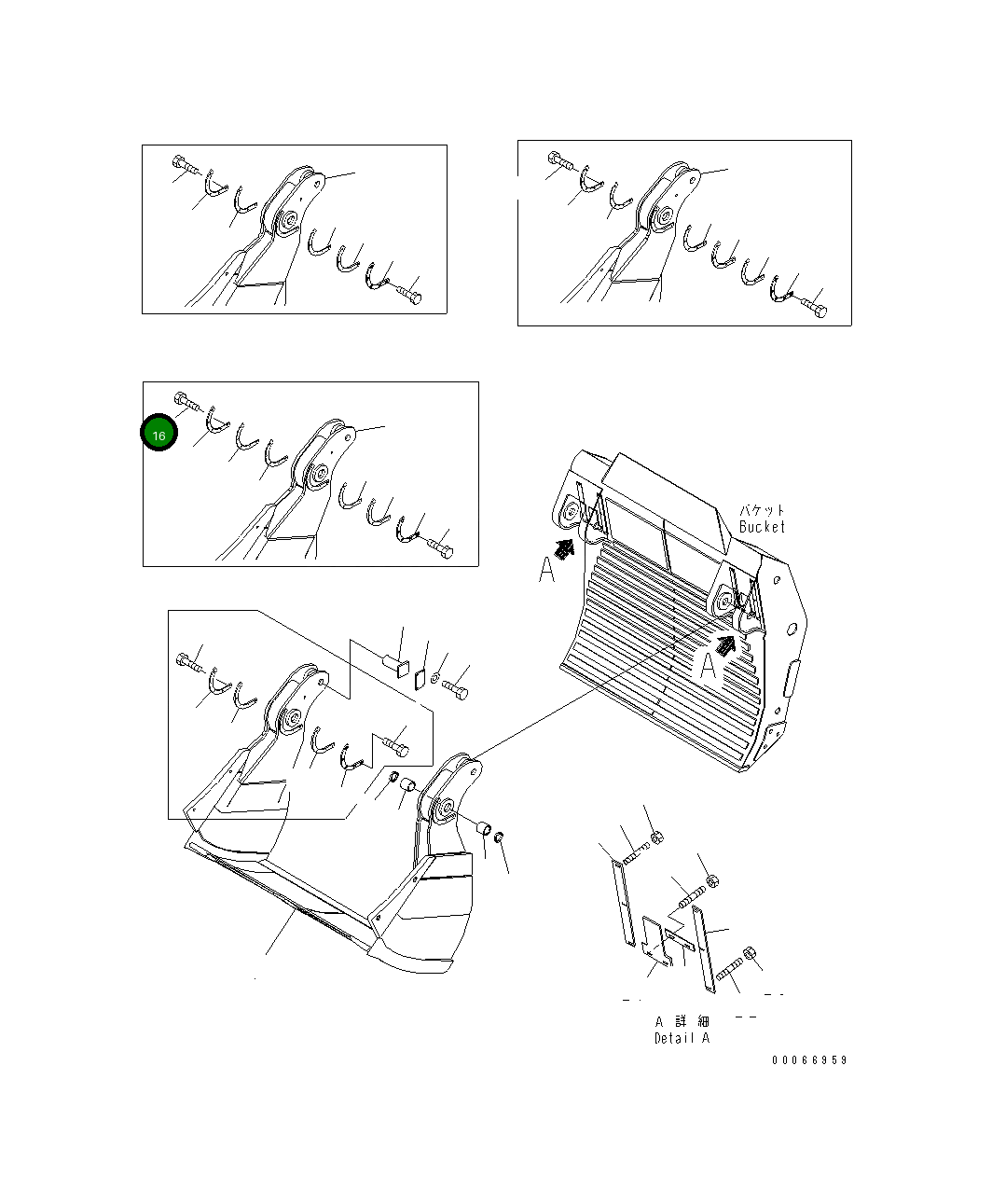 Болт,M12X35 DM30780599 Komatsu