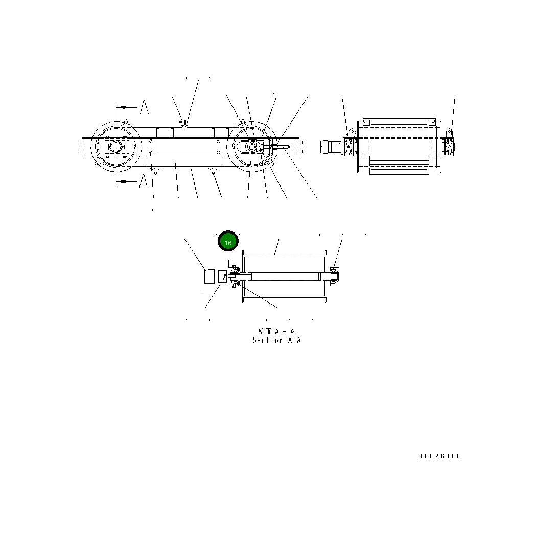 Болт,(M12X20) MFD0000201 Komatsu