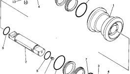 Проставка 209-30-12140 Komatsu