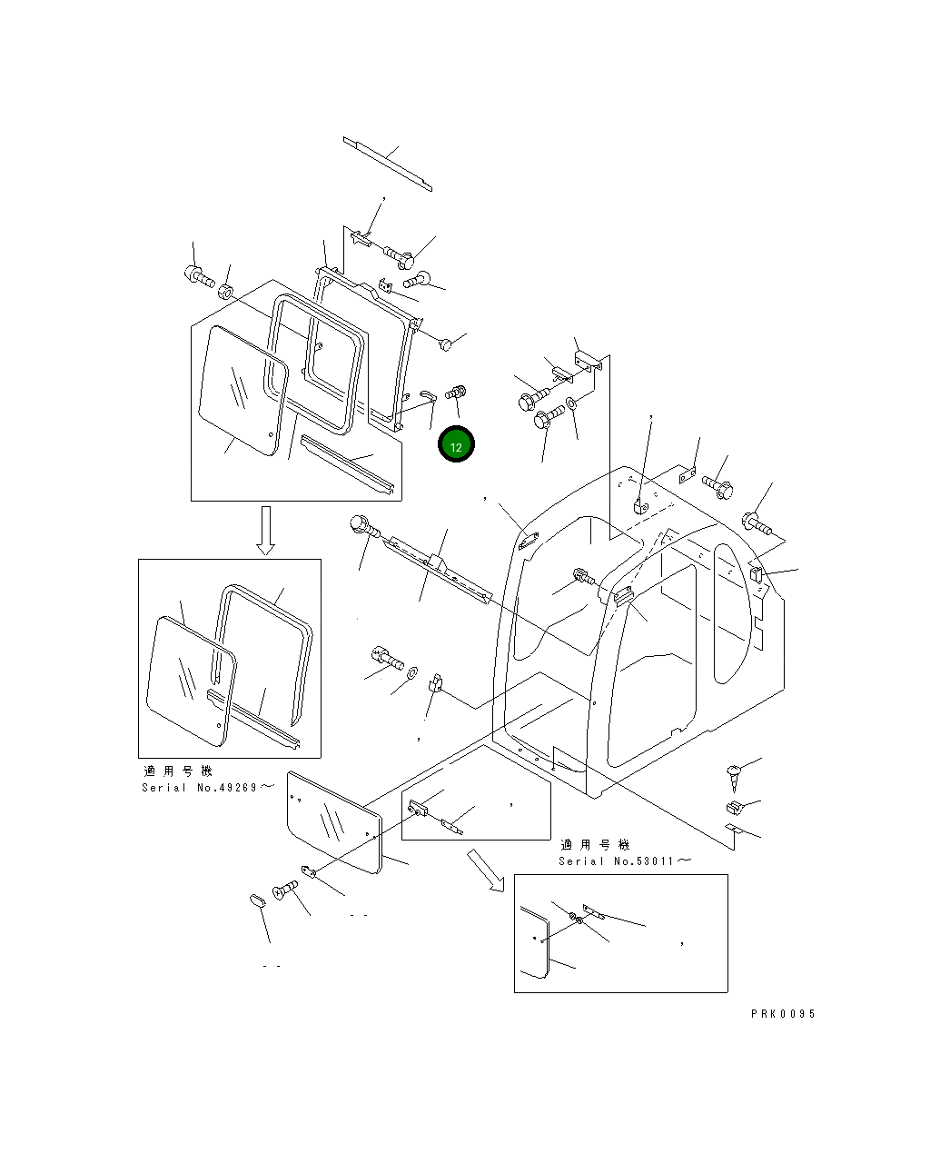 Винт 01023-10616 Komatsu