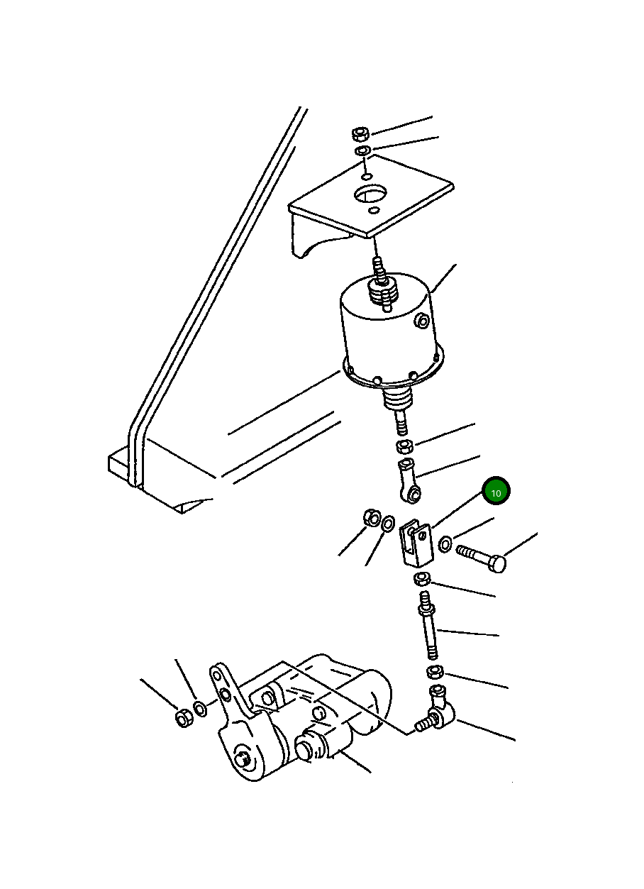 Вилка 421-43-15660 Komatsu