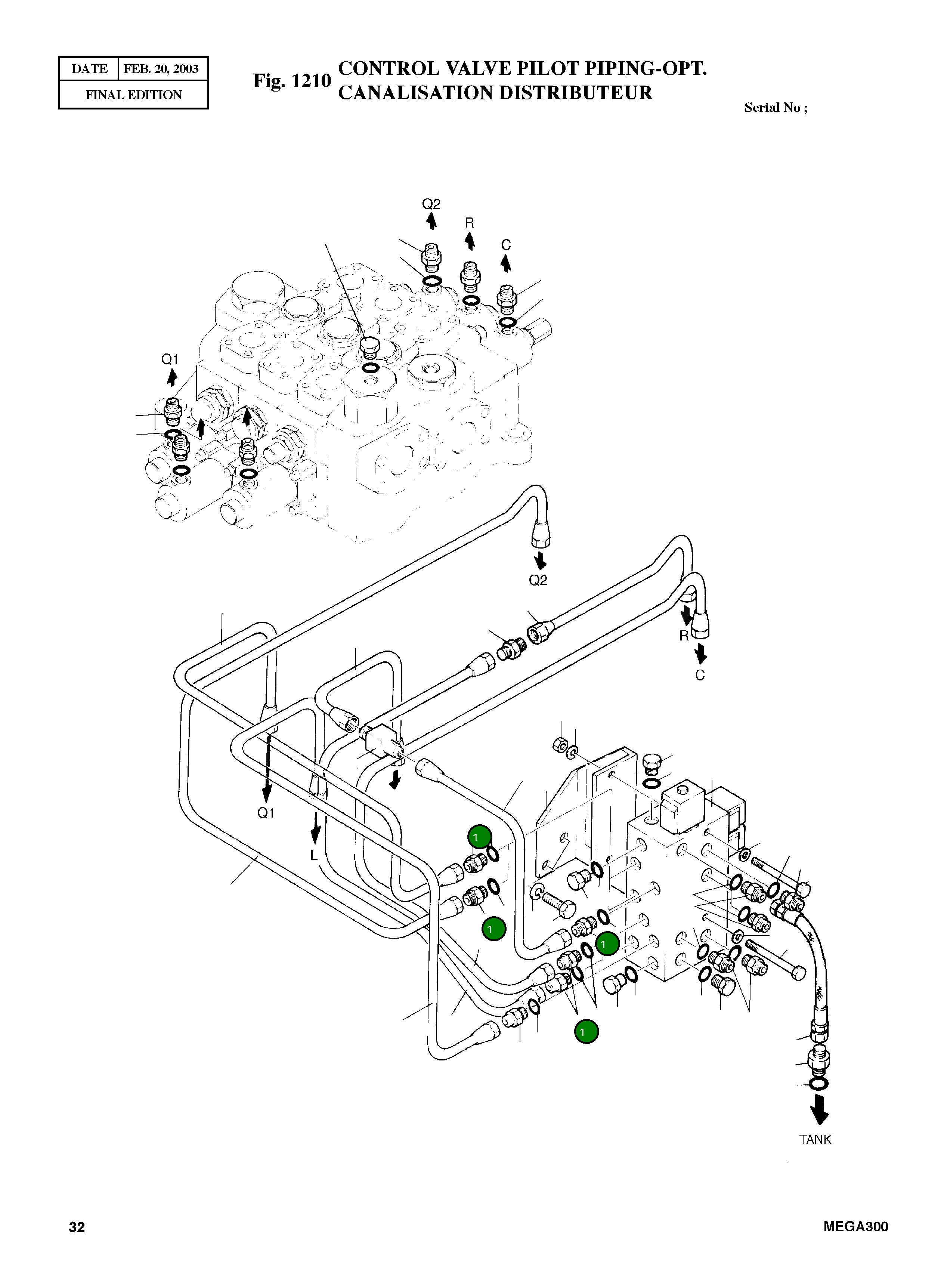 Адаптер 4181-4190 Komatsu