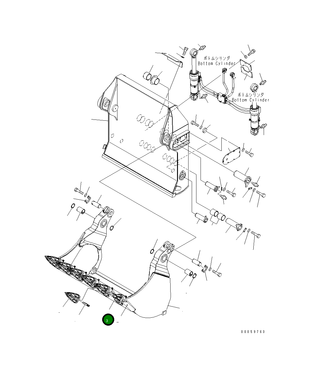 Адаптер 21N-70-37711 Komatsu