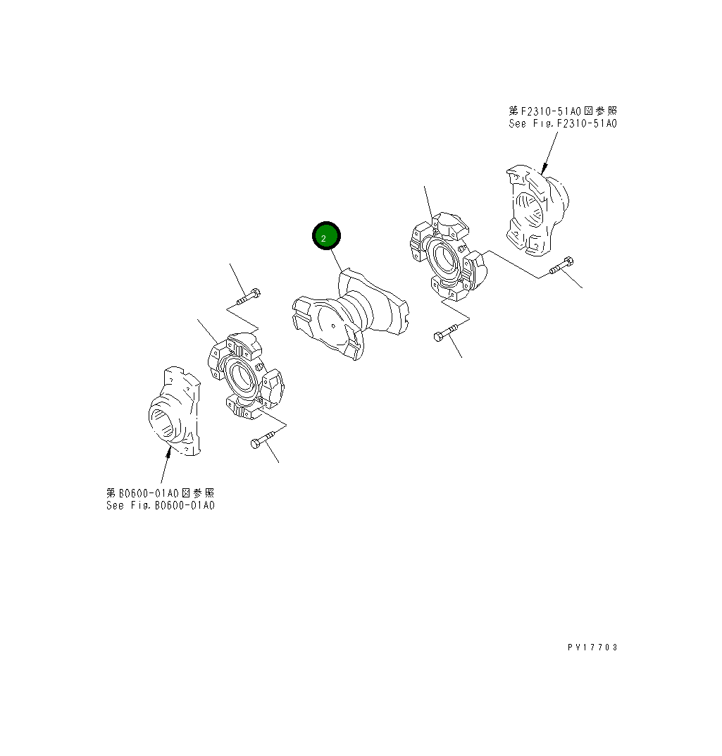 Вилка 19M-20-11140 Komatsu