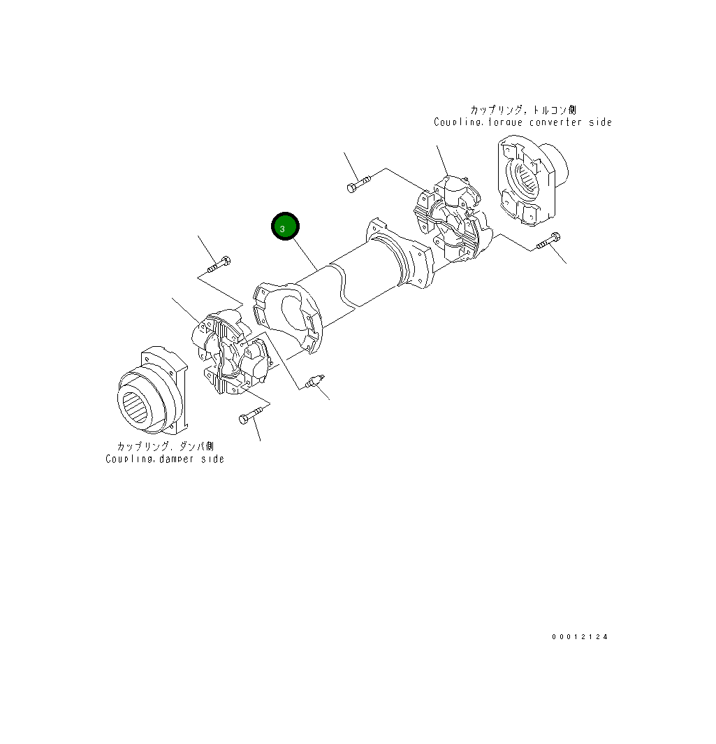 Вилка 569-20-71920 Komatsu