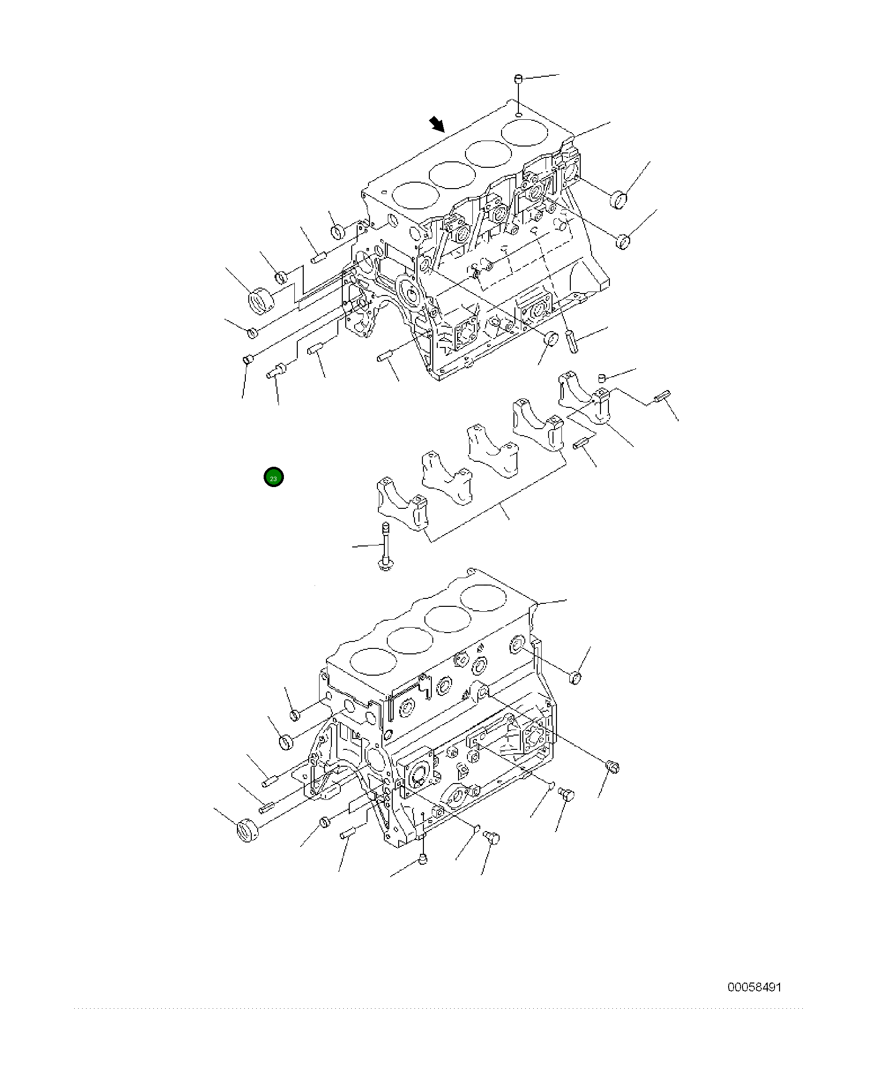 Вал 5204-51-1620 Komatsu
