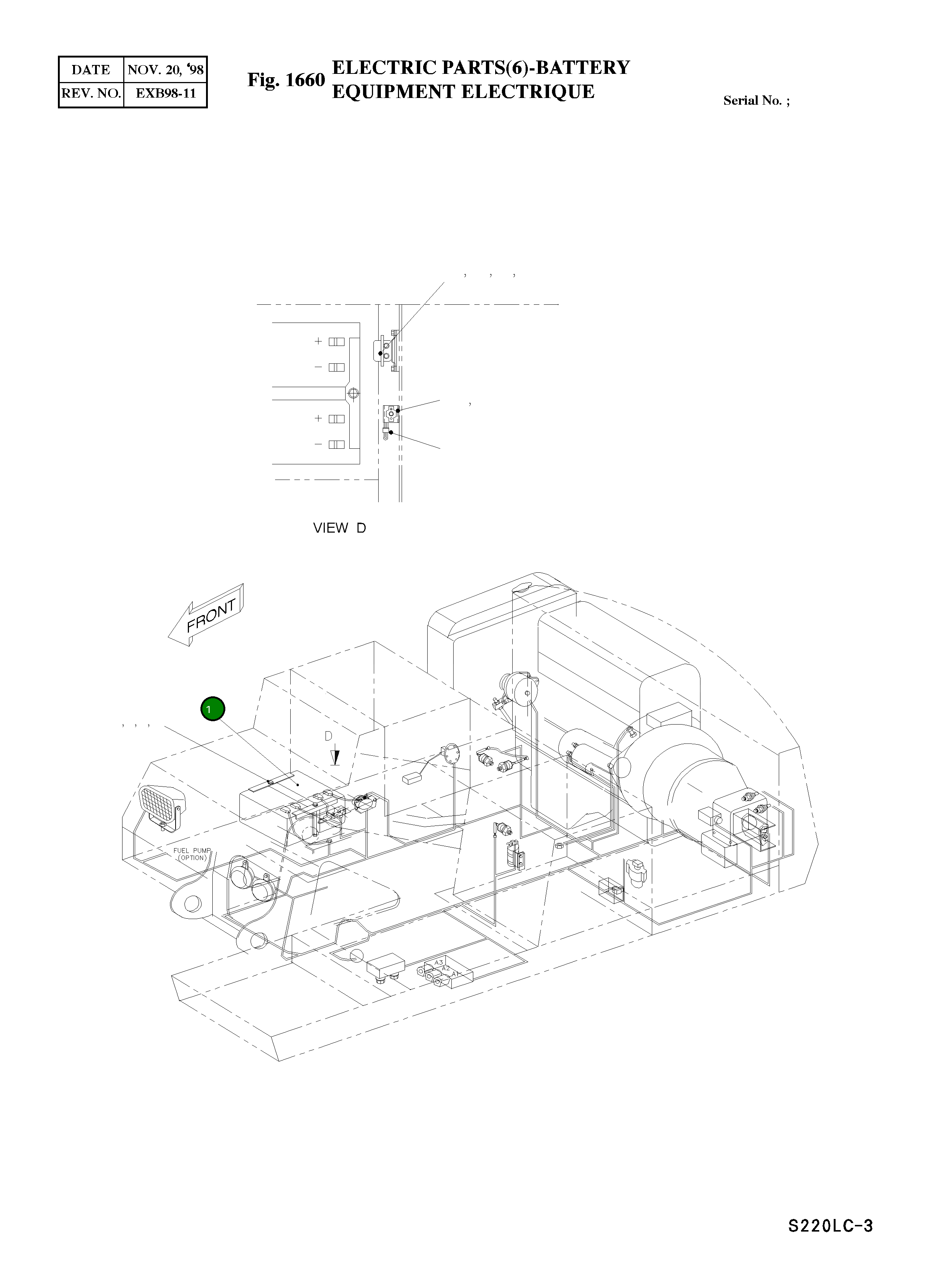 Аккумулятор 150AH 2506-1014 Komatsu
