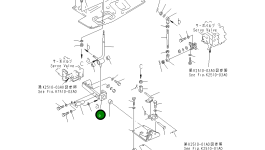 Вилка 175-61-31650 Komatsu