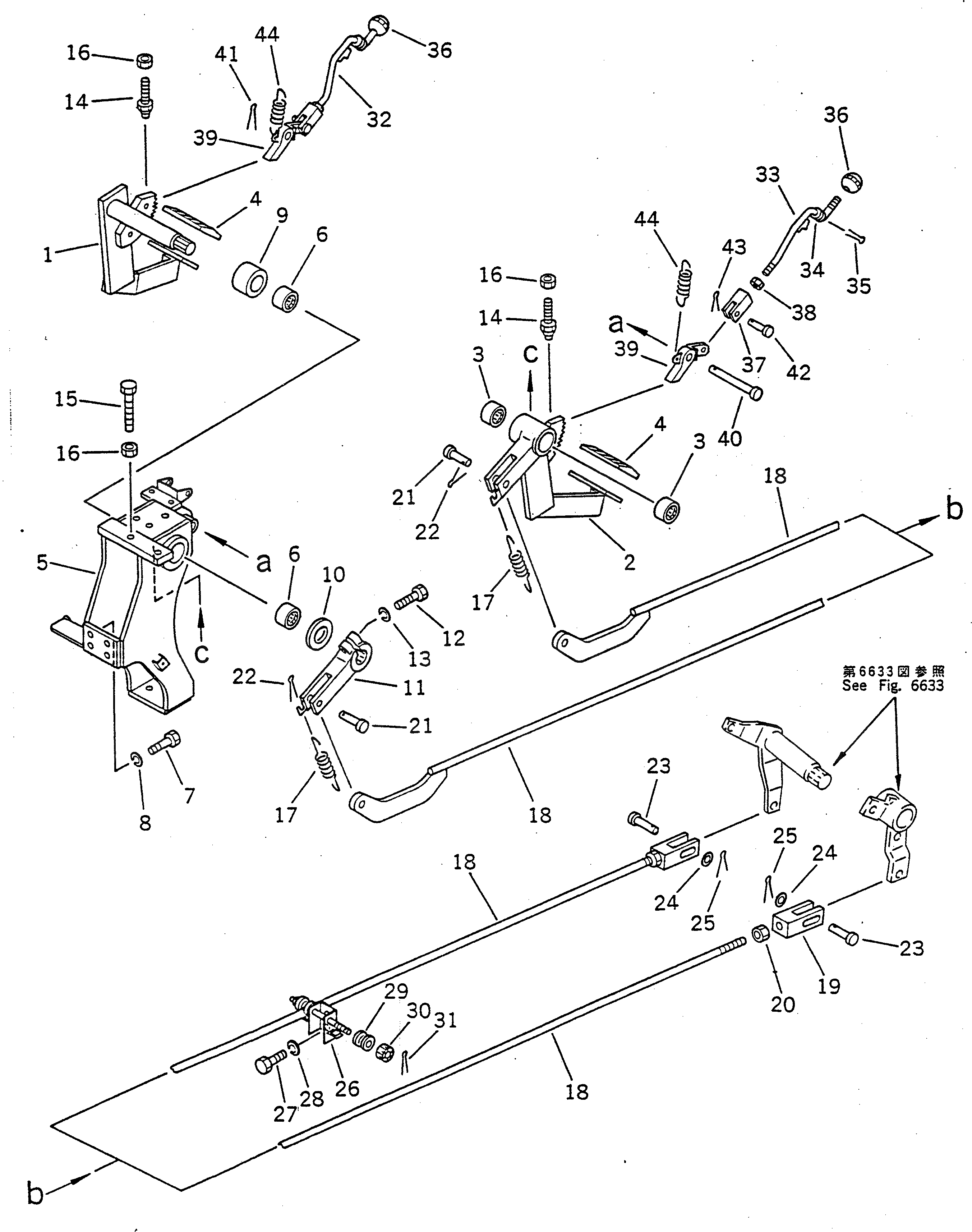 Вилка 23S-43-14191 Komatsu