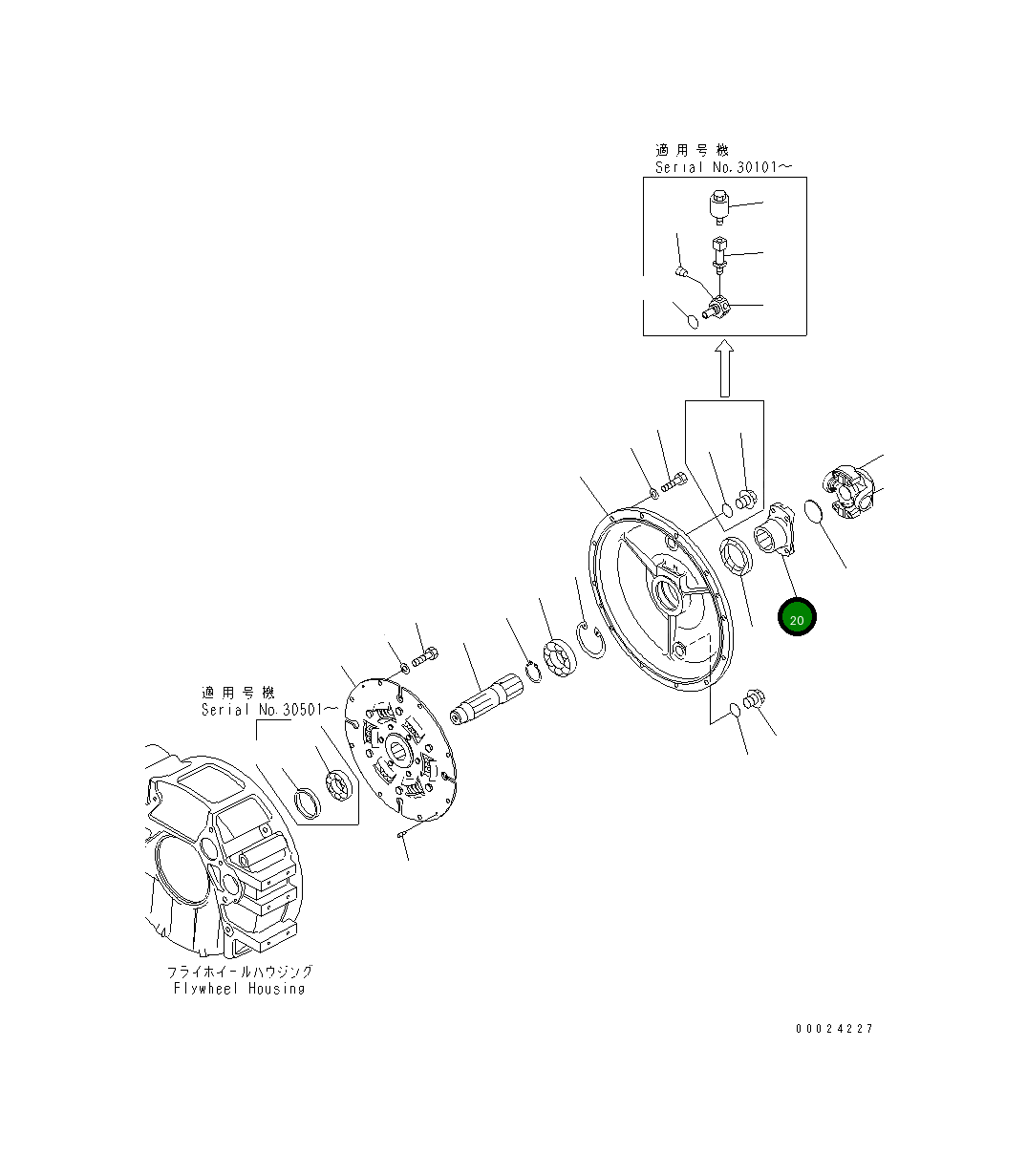 Вилка 12G-12-51150 Komatsu