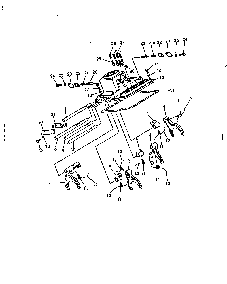Вал 144-14-17320 Komatsu