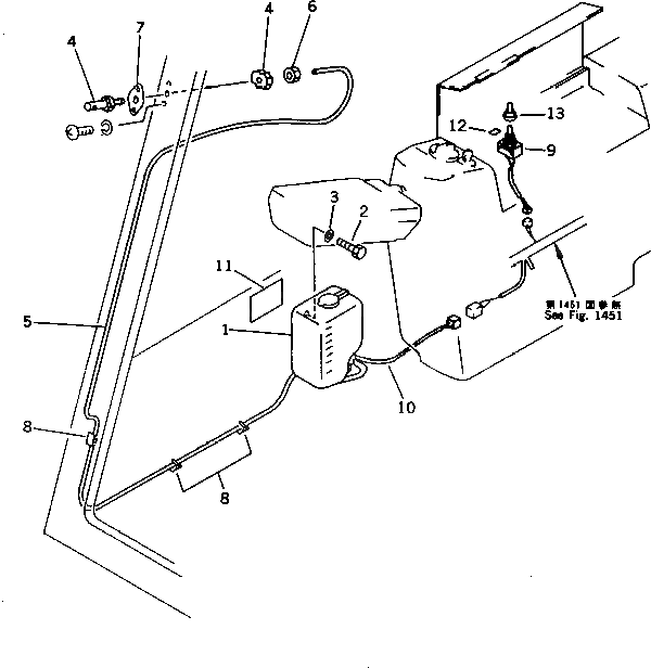 Выключатель 20Y-06-15551 Komatsu