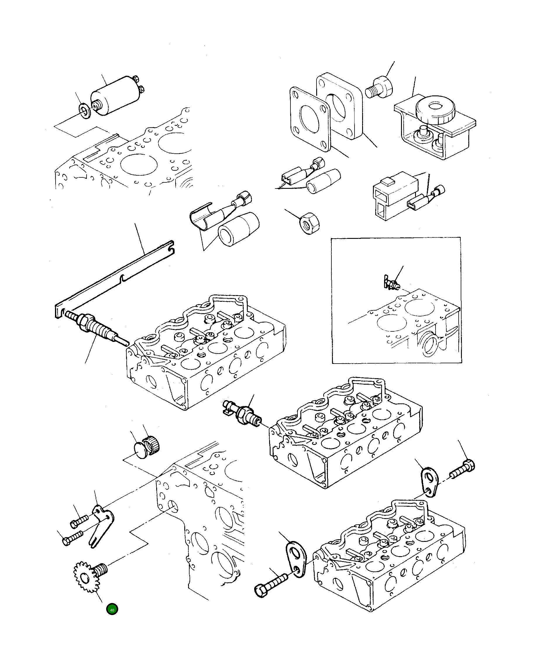 Вал PKP000389 Komatsu