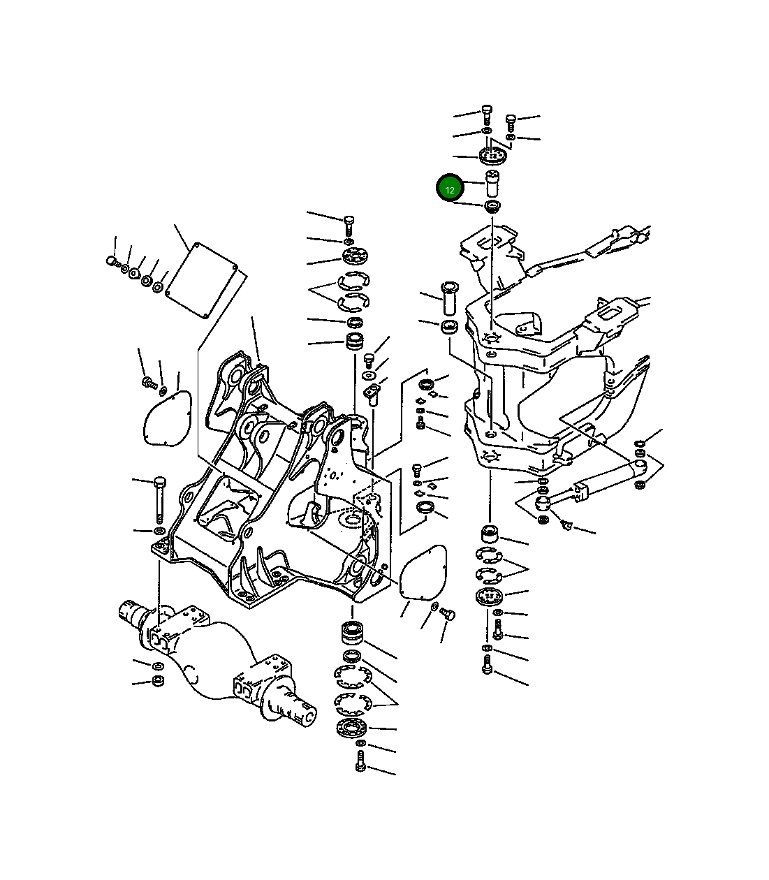 Вал 426-46-11130 Komatsu