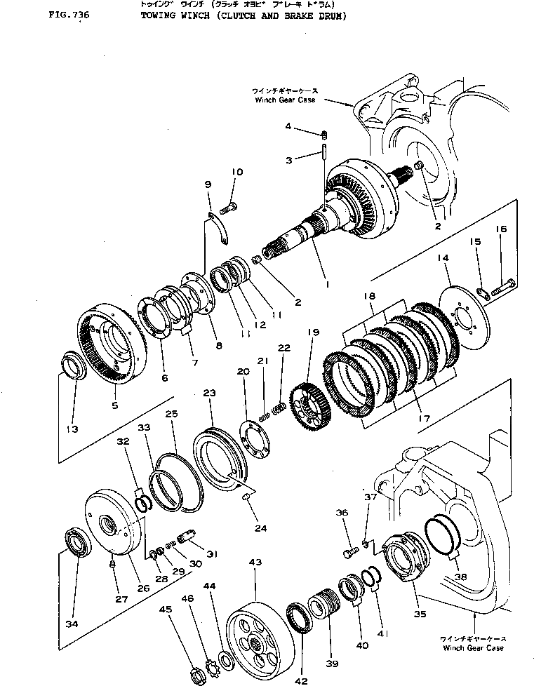 Вал 124-960-1810 Komatsu