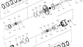 Вал BW252559 Komatsu