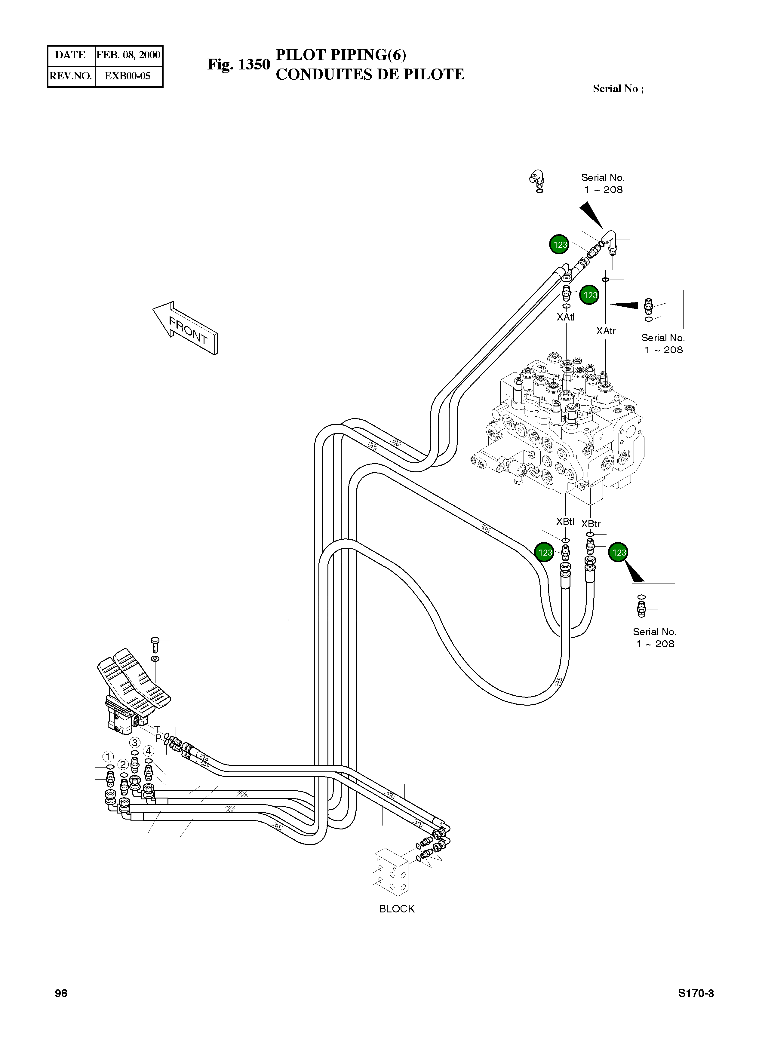 Адаптер 2181-2822D21 Komatsu
