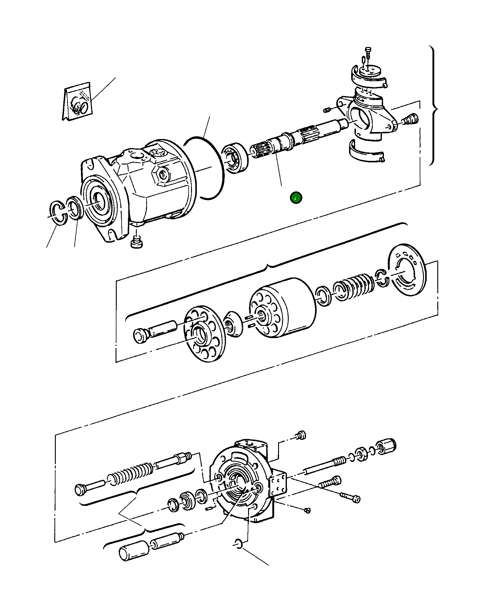 Вал 840220225 Komatsu