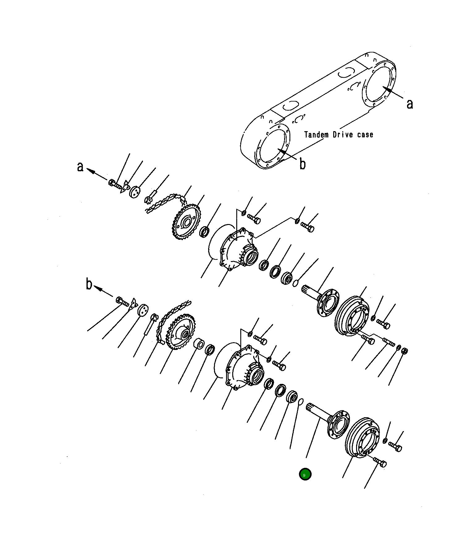 Вал 23A-23-11222 Komatsu