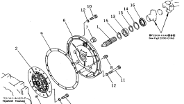 Прокладка 113-12-31121 Komatsu
