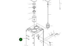 Бак 22U-60-27310 Komatsu