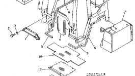 Корпус 113-54-39190 Komatsu