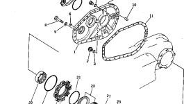 Прокладка 208-27-11132 Komatsu