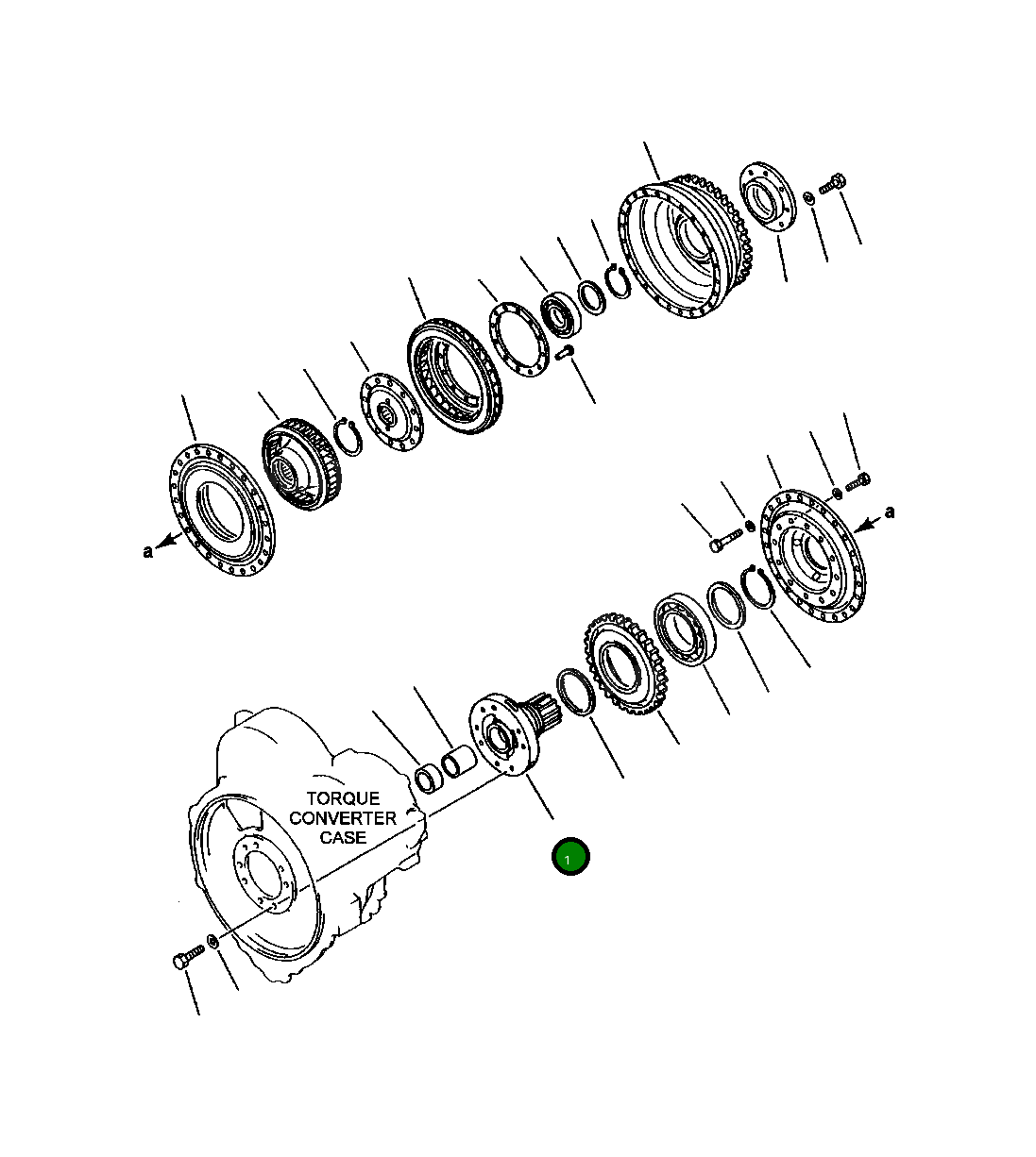 Вал 711-49-12520 Komatsu