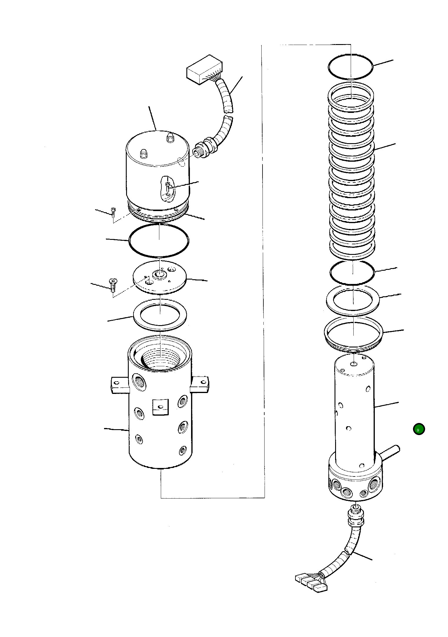 Вал 21D-60-14261 Komatsu