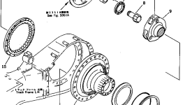 Шестерня 209-27-51551 Komatsu