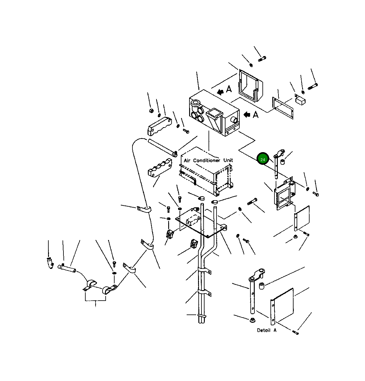 Вал 569-07-61260 Komatsu