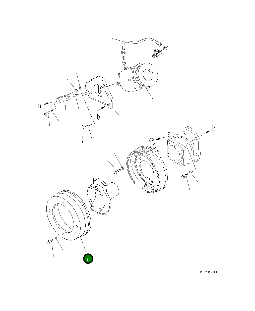 Барабан 567-22-11711 Komatsu