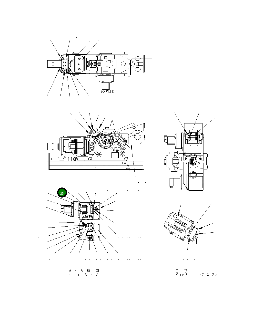 Вал 8210-72-1411 Komatsu