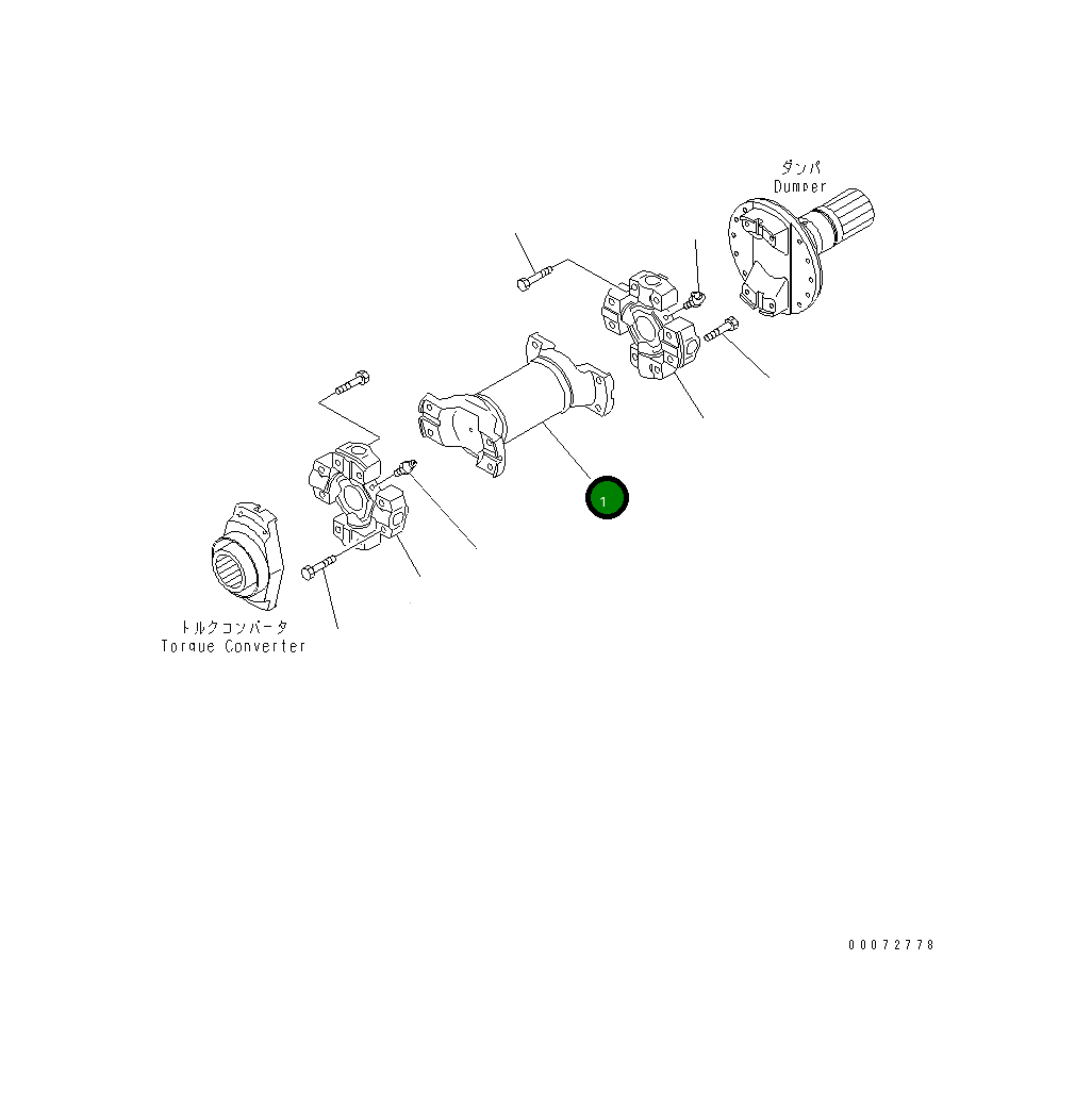 Вилка 426-20-31660 Komatsu
