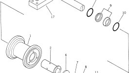 Втулка 21W-30-13520 Komatsu