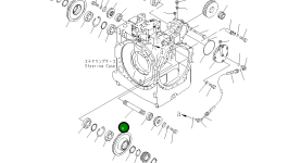 Вал 17A-22-14260 Komatsu