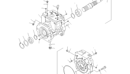 Вал 708-1G-12130 Komatsu