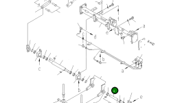 Вал 154-43-41180 Komatsu