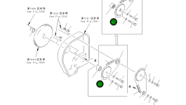 Ведущая звезда 277-871-1180 Komatsu