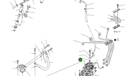 Банджо-фитинг 6204-71-5551 Komatsu