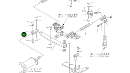 Вилка 124-43-55150 Komatsu